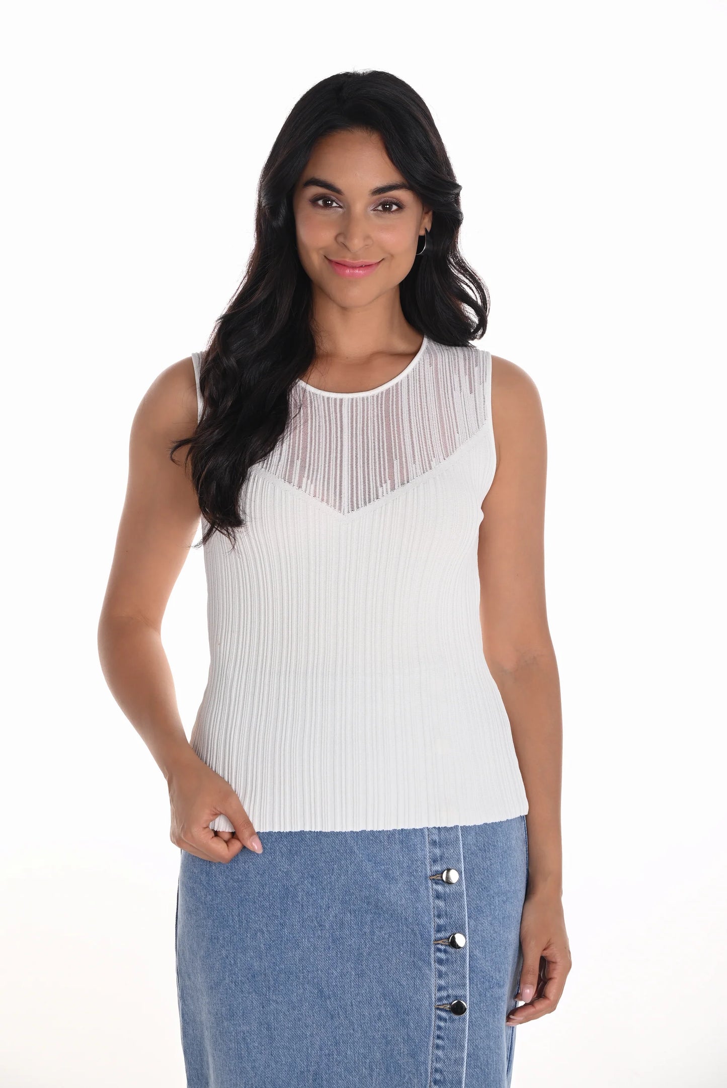 Top blanc cassé /FL