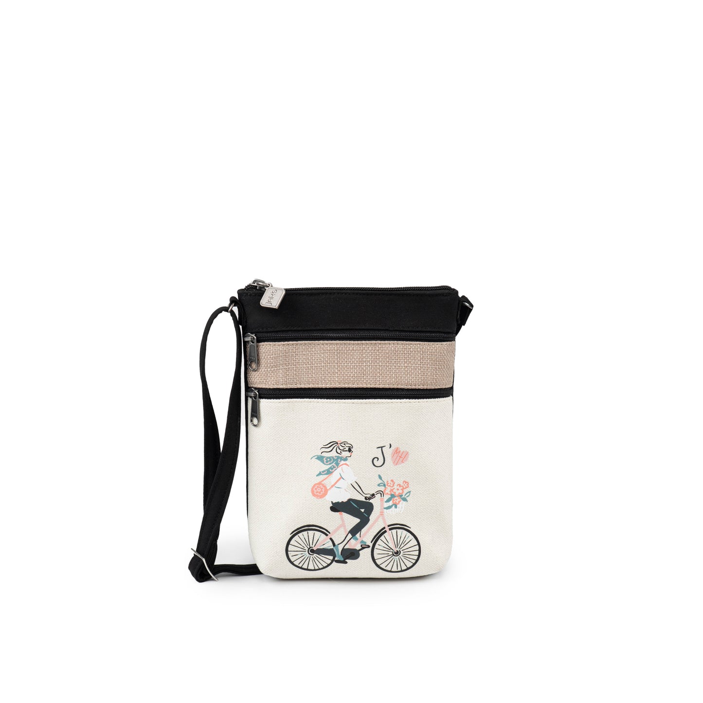 Sac à main pochette de marche grab gris/Jaks