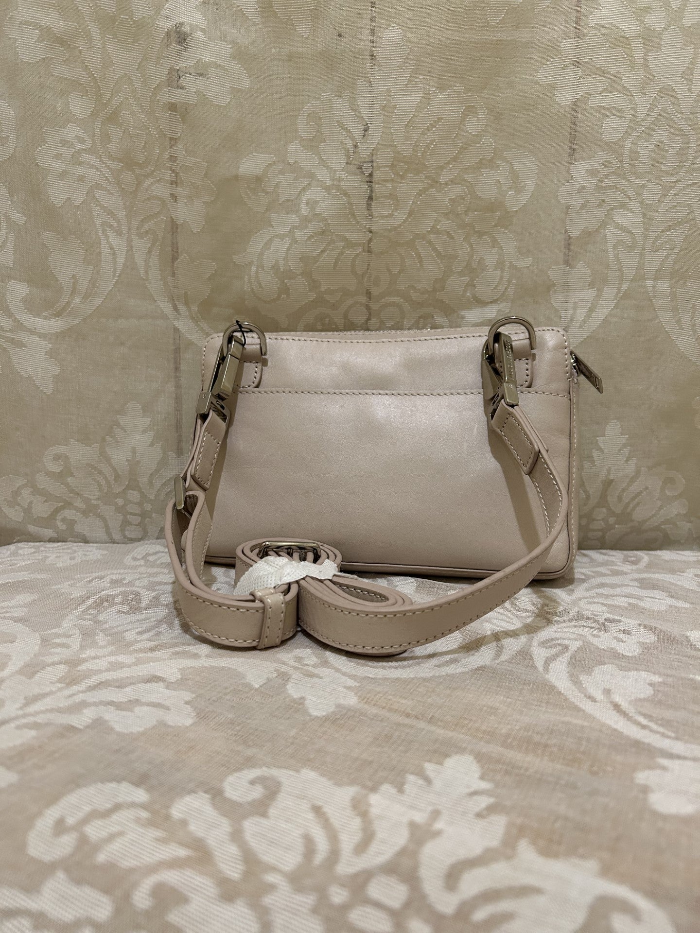 Sac à main Annie rose poudre/Annick Lévesque