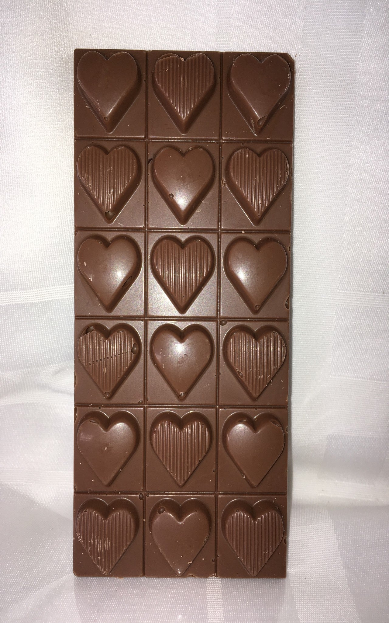 CHOCOLAT TABLETTE 100G 18COEURS