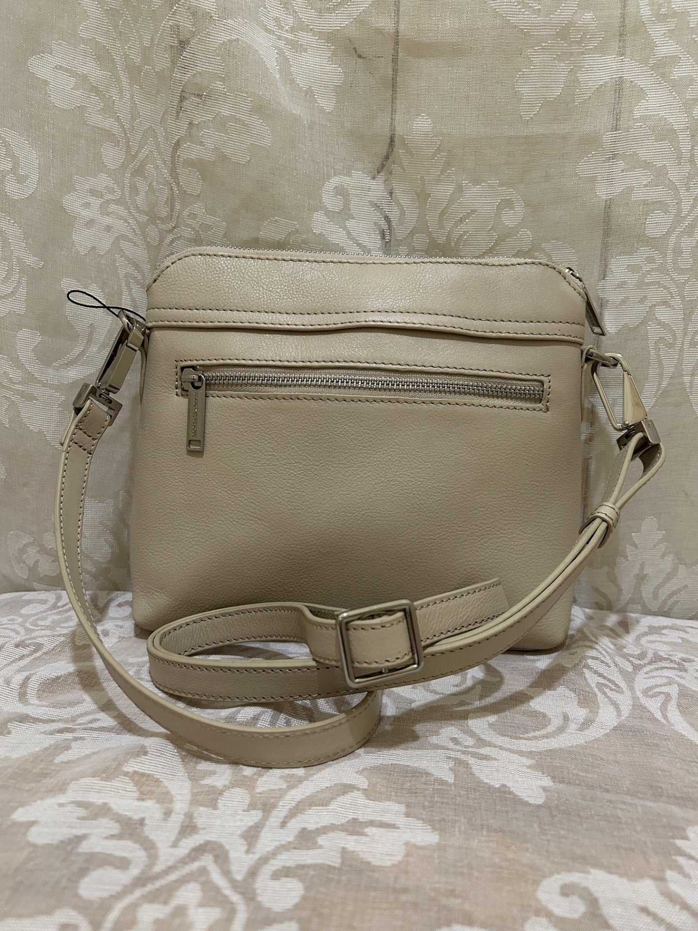 Sac à main Brigitte beige /Annick Levesque