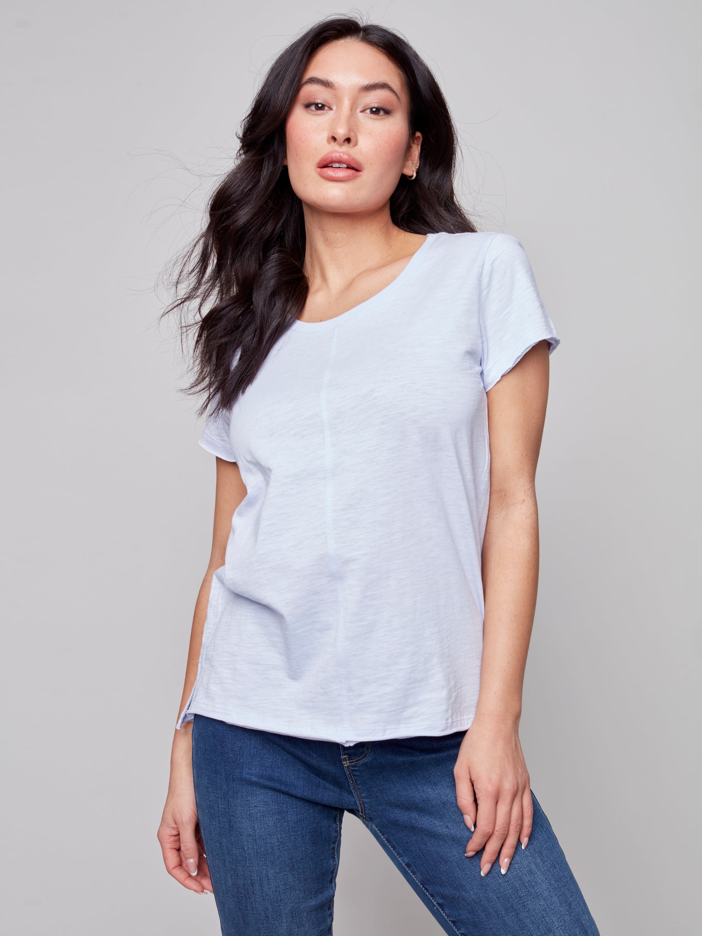 T-shirt lilas /Charlie B