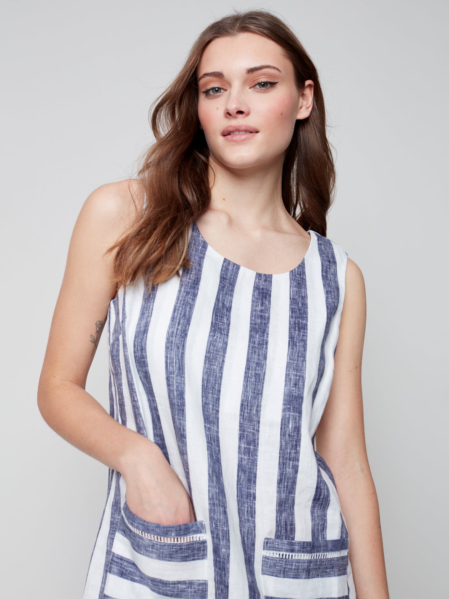 Robe ligne Marine Charlie B