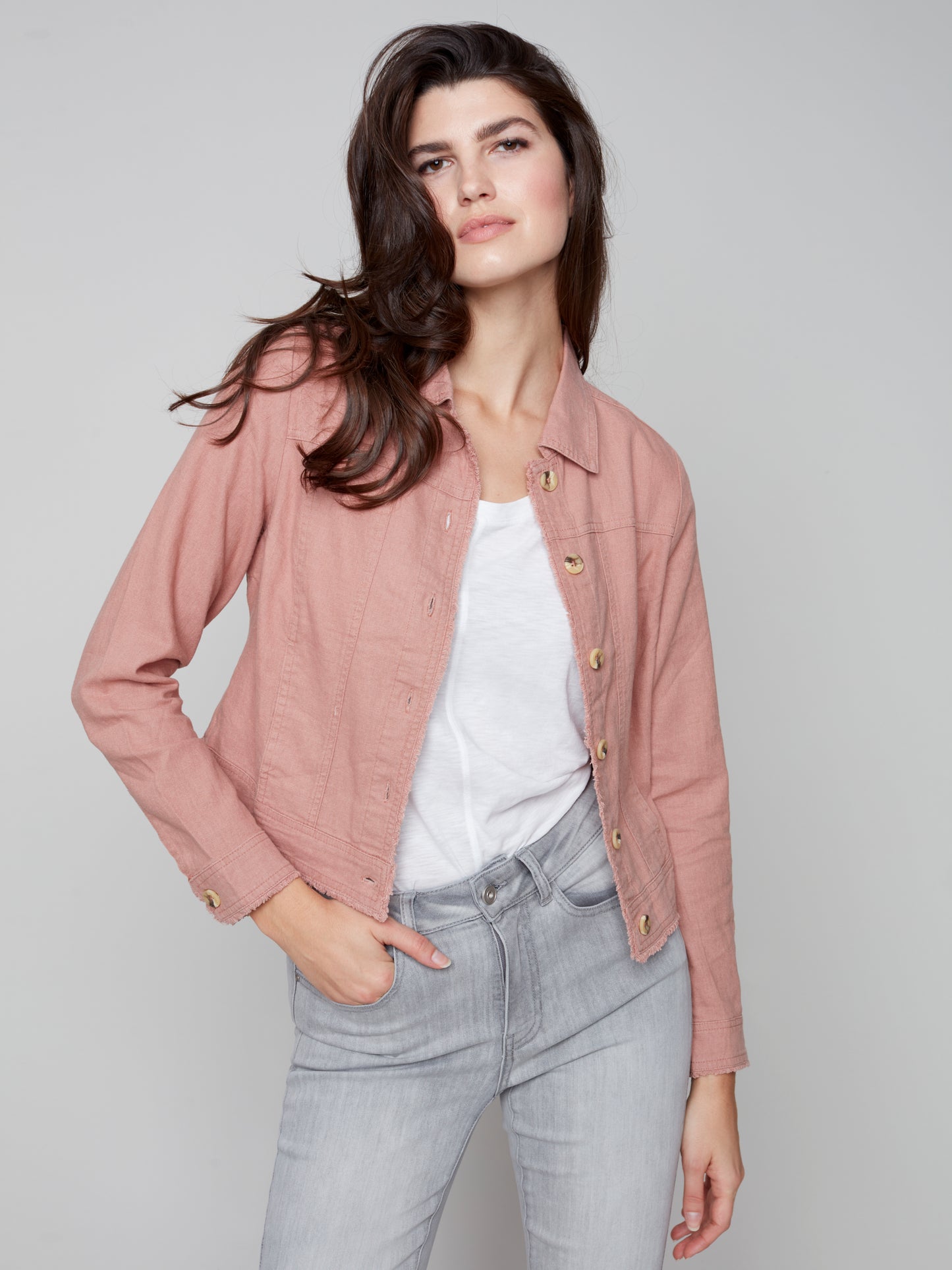 Veste nougat Charlie B