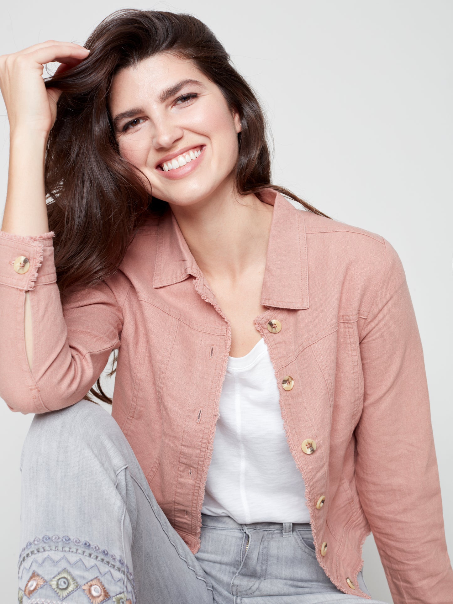 Veste nougat Charlie B