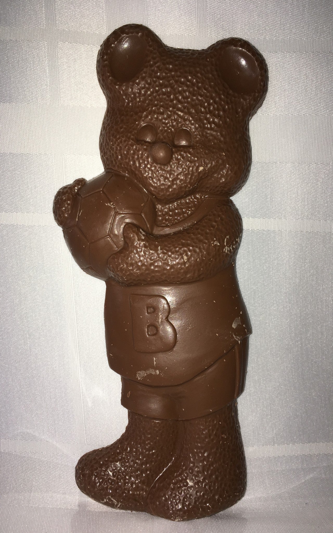 Chocolat belge ours plat soccer 200g environ