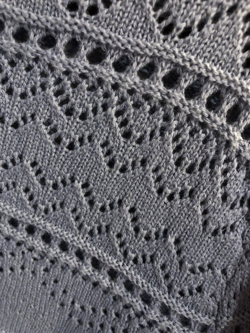 Gilet blue grey /Gracia