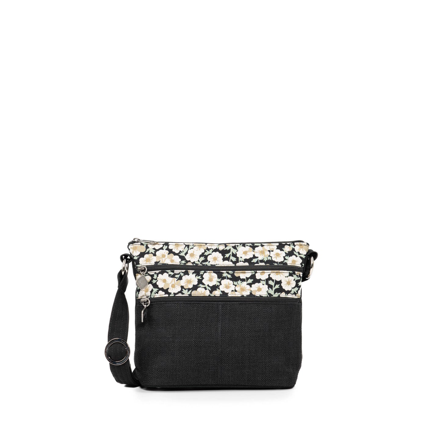 Sac à main Zonda fleuri noir/Jak's