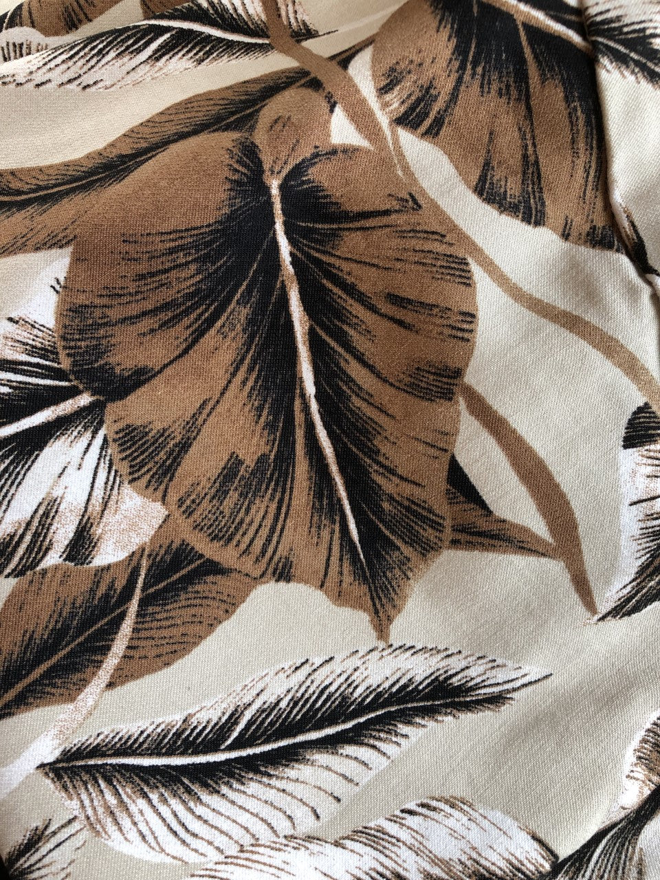 Pantacourt feuille beige /Joseph Ribkoff