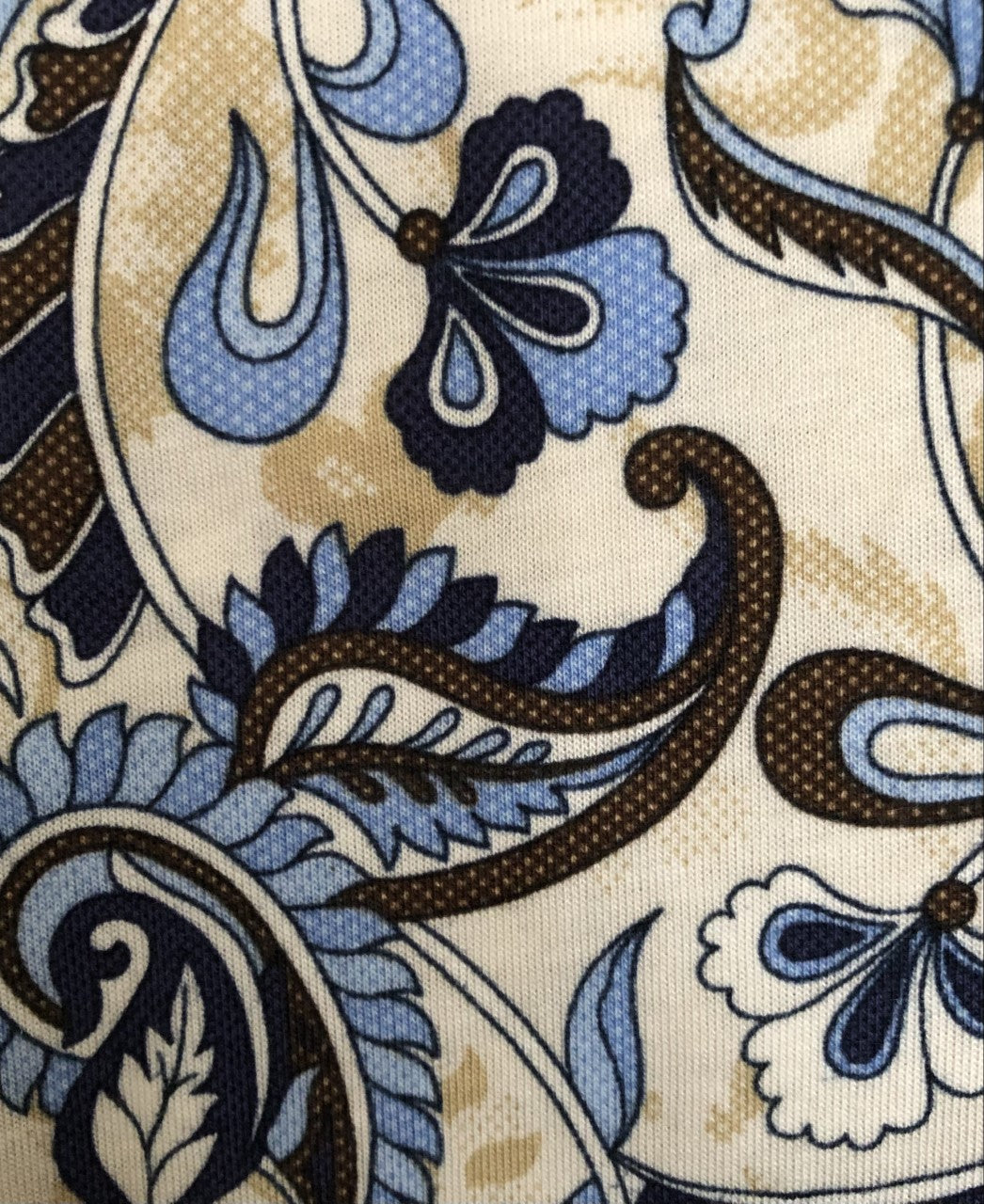 T-shirt bleu floral /Soya