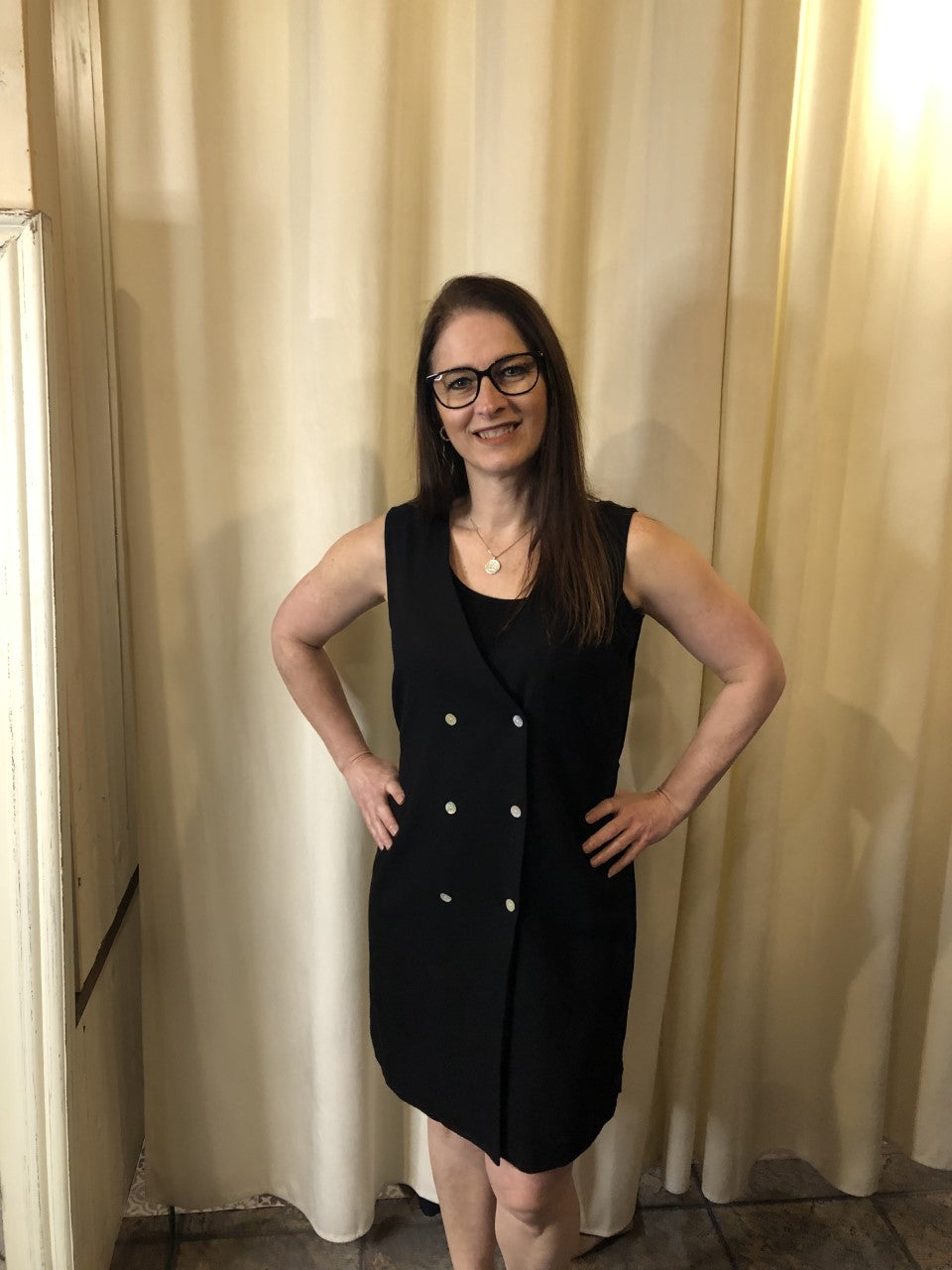 Robe noire /Véro moda