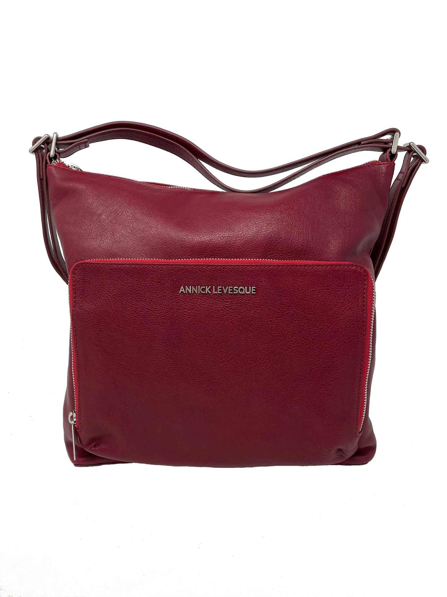 sac à main alexandra noir cuir véritable transformable