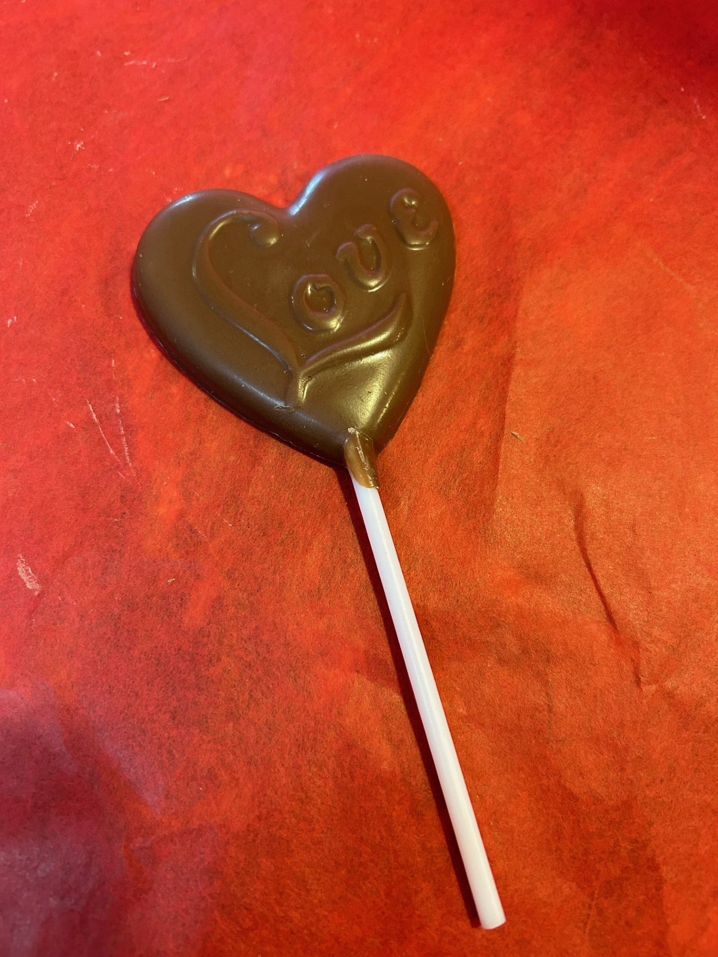 Chocolat suçon bombé/ love Belge 25g
