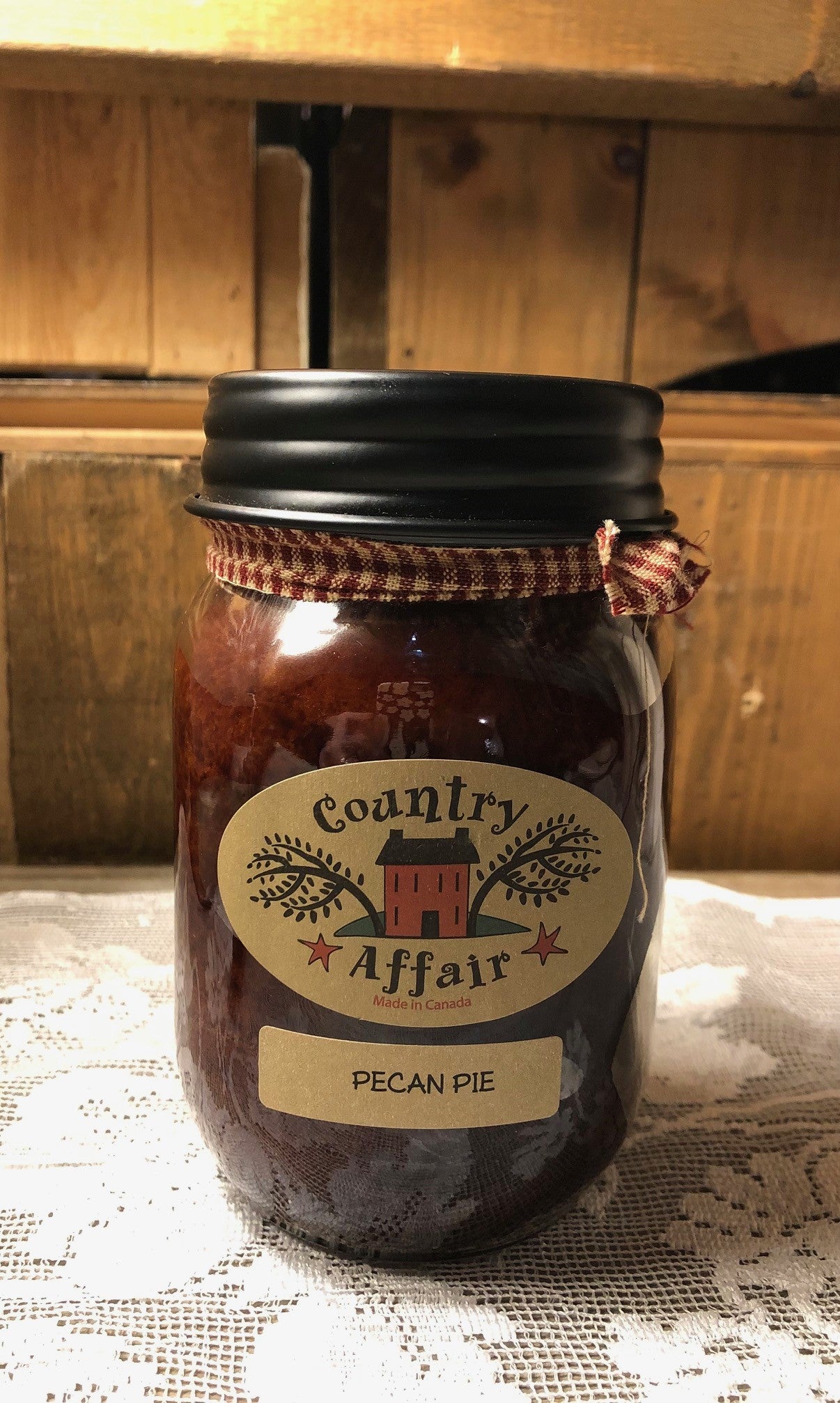 CHANDELLE JAR RUSTIC PECAN PIE 16OZ