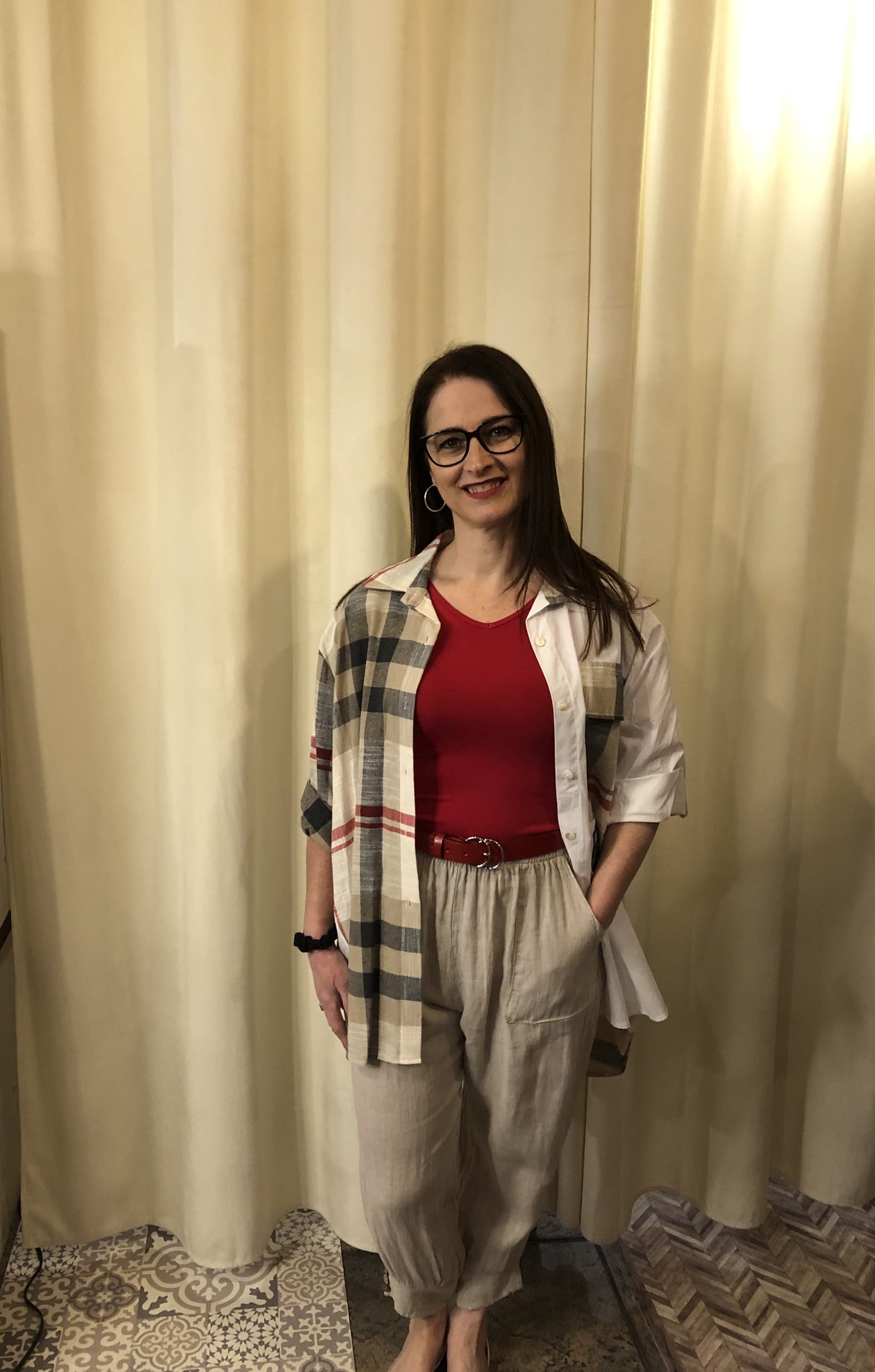 Chemise over sise coloré/Eternelle