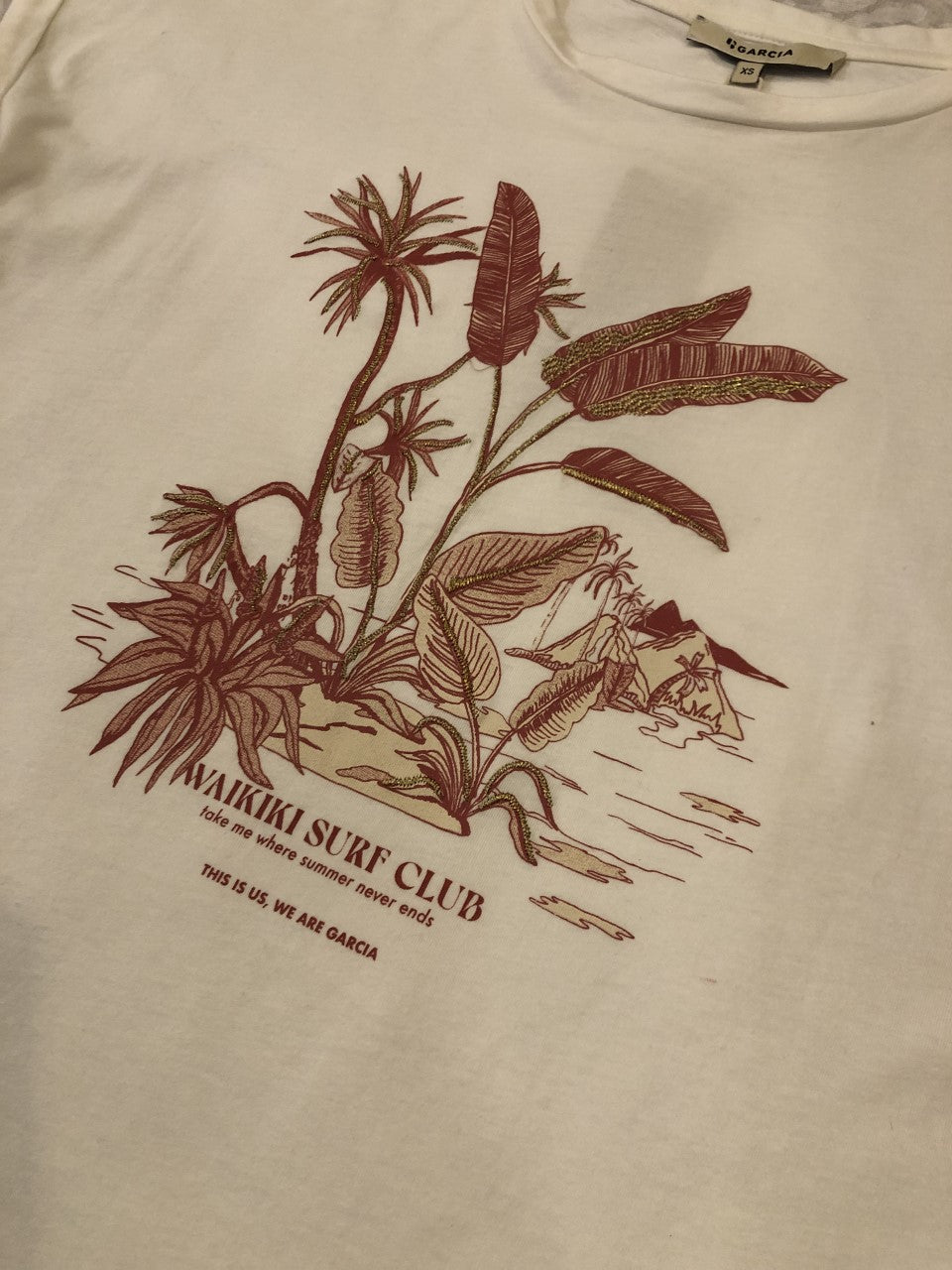 T-shirt crème image /Garcia