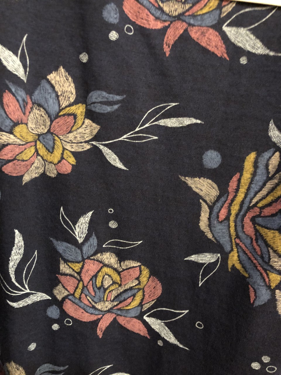 Robe marine fleurie/Ragwear