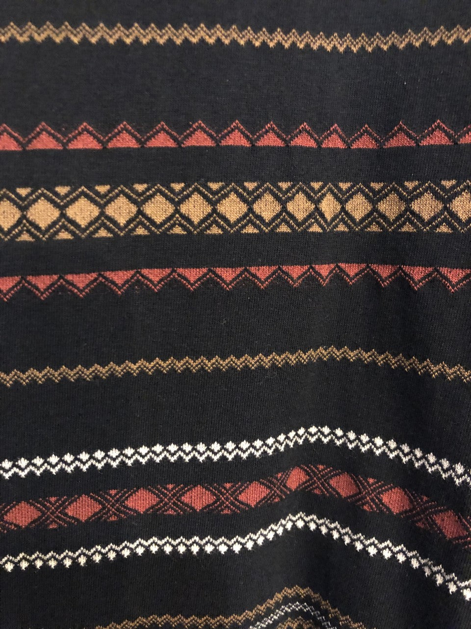 Robe noire à motif/Ragwear