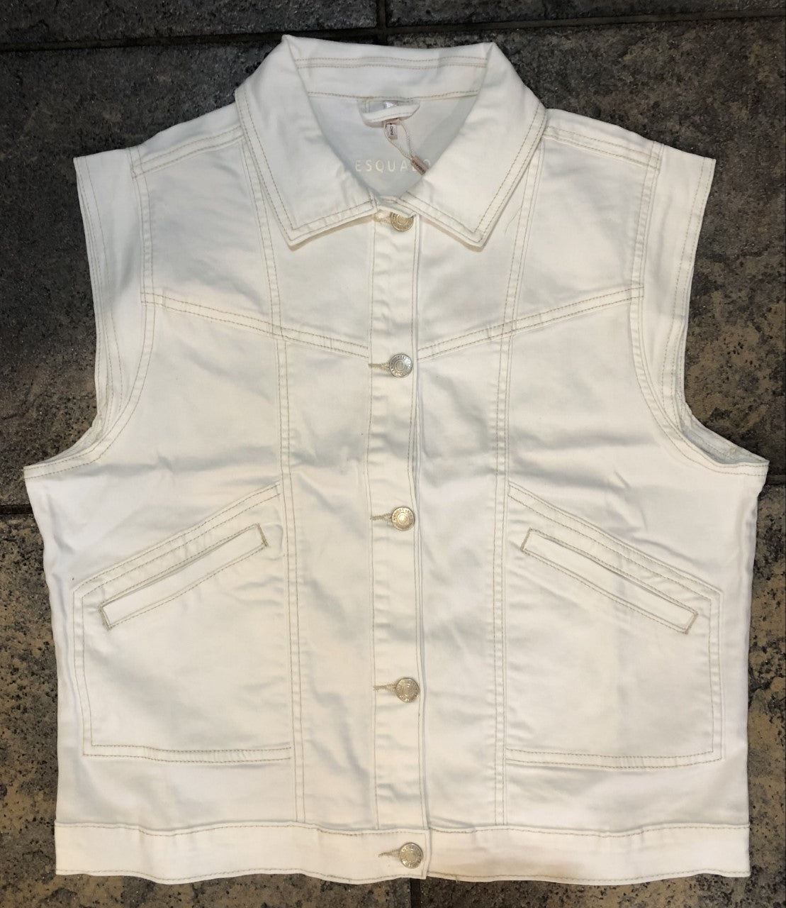 Veste jeans crème /Esqualo