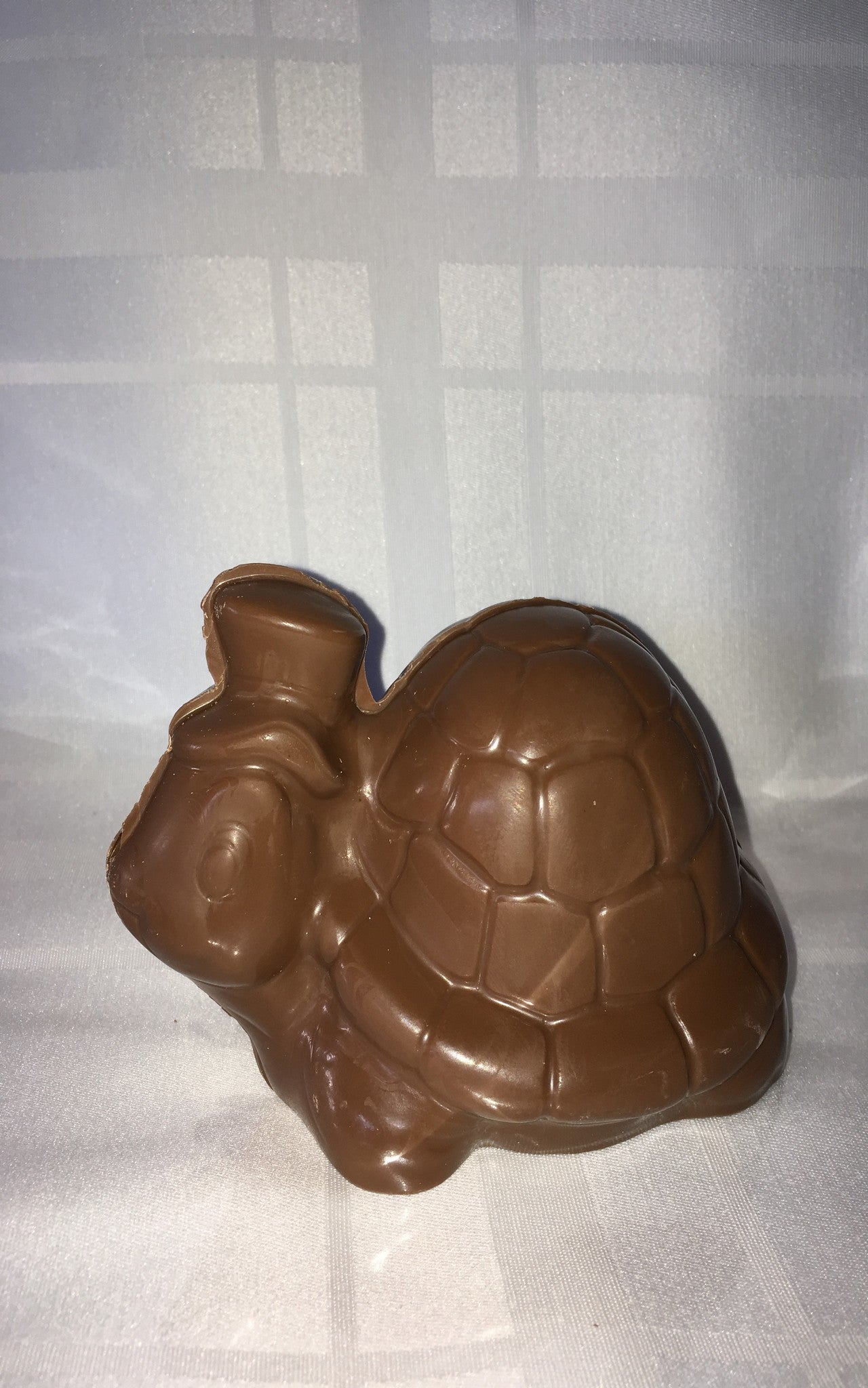 CHOCOLAT PAQUES TORTUE CHAPEAU