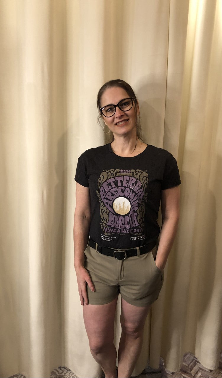 Short kaki /Silver jeans