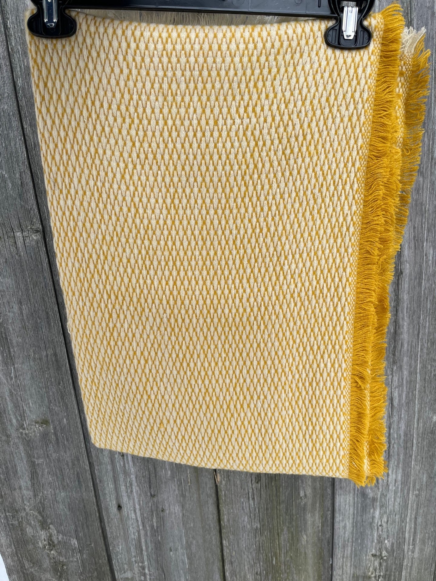Foulard jaune moutarde