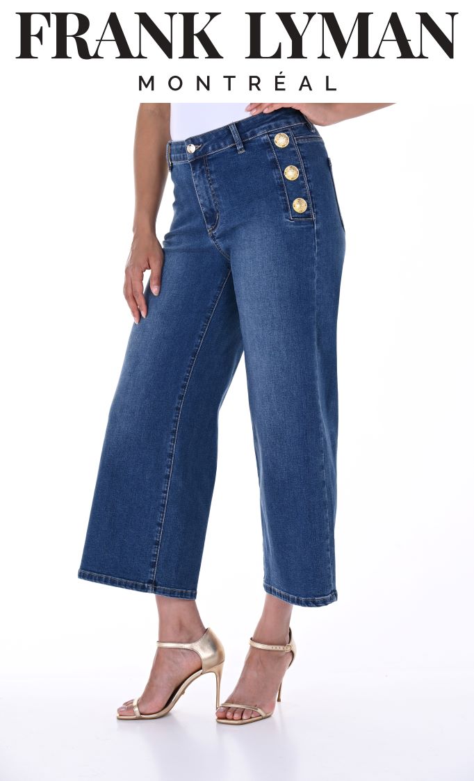 Pantalon jeans bleu /Frank Lyman