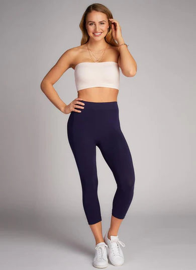 Legging bambou marine  3/4/C'est Moi