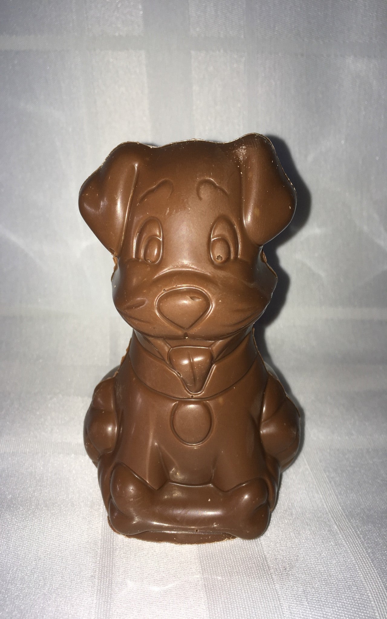 Chocolat belge chien bébé os  80g environ