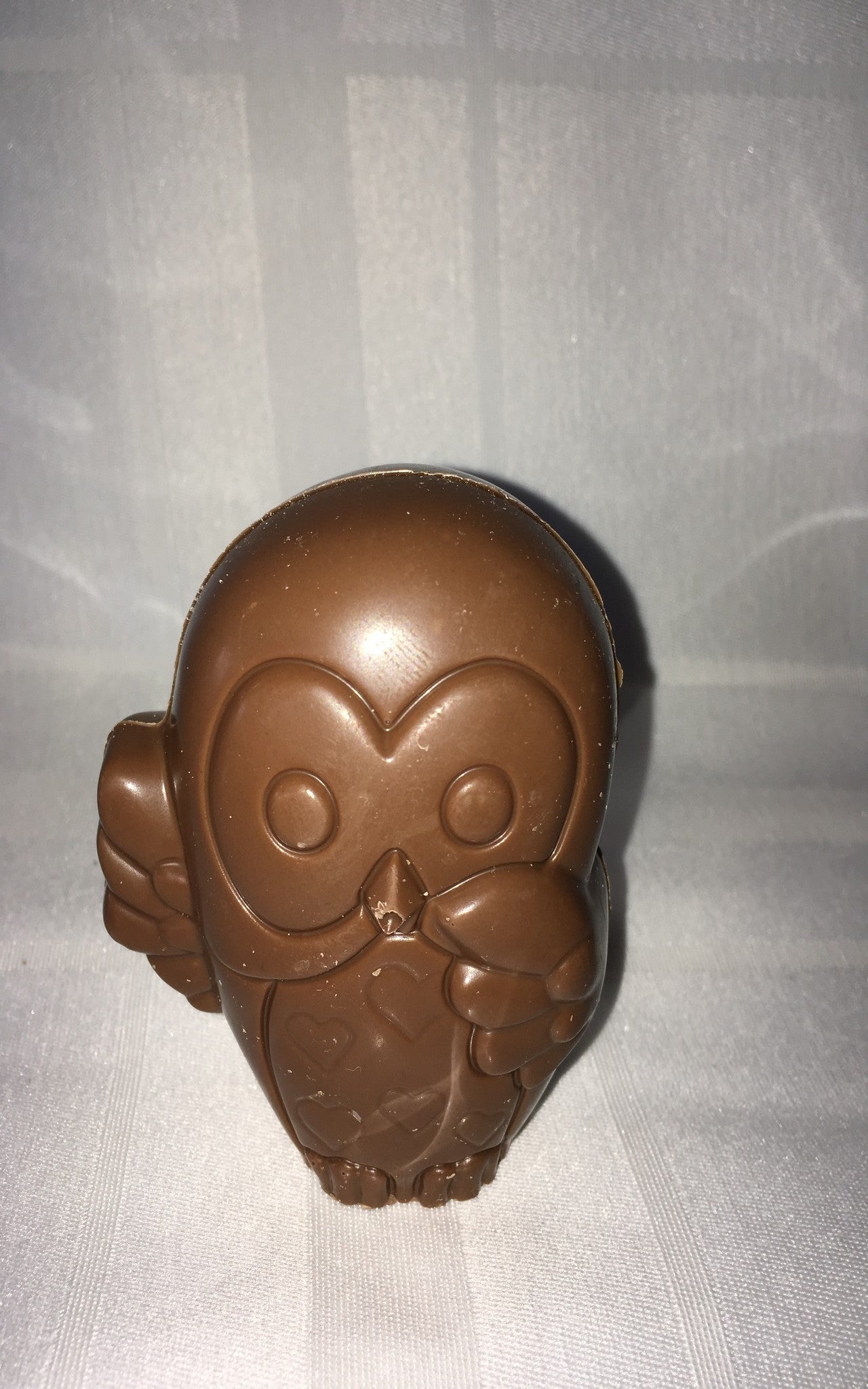 Chocolat belge hibou bébé  75g environ
