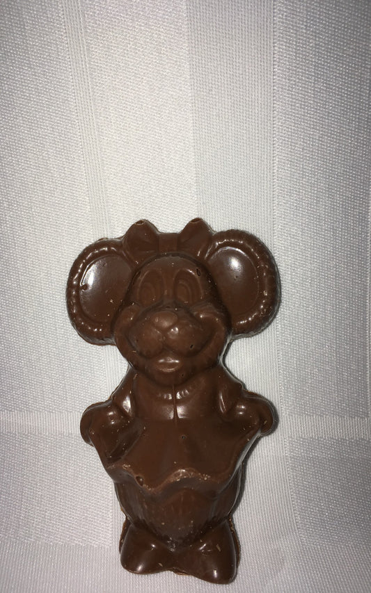 Chocolat mini souris minnie plat 30g environ