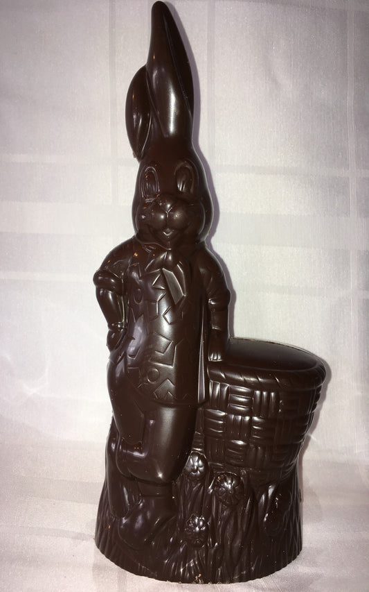Chocolat belge lapin papa panier  230g environ