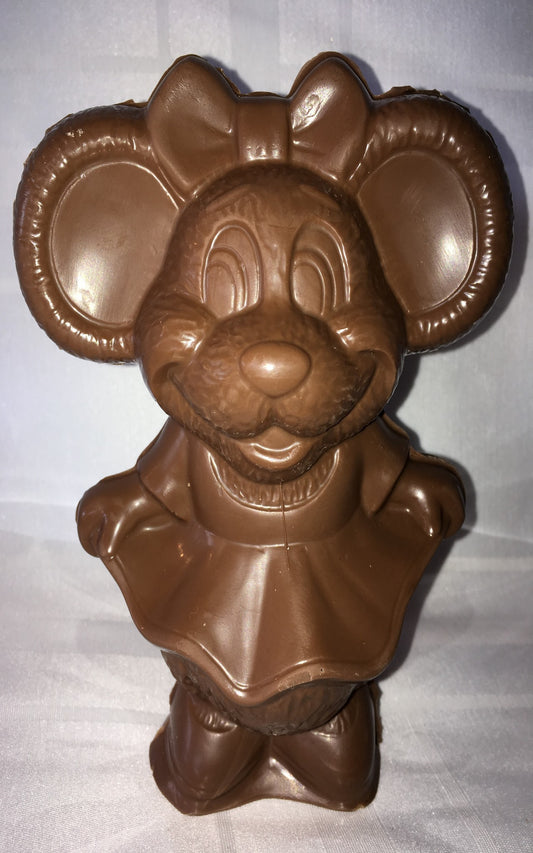Chocolat belge souris minnie grande   300g environ