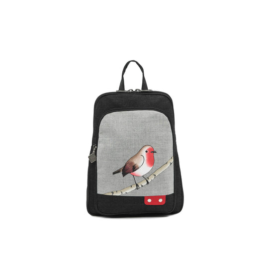 sac à main oiseau rouge /Jak's