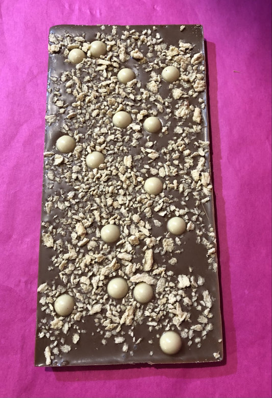Chocolat belge tablette 100G  érable pépites