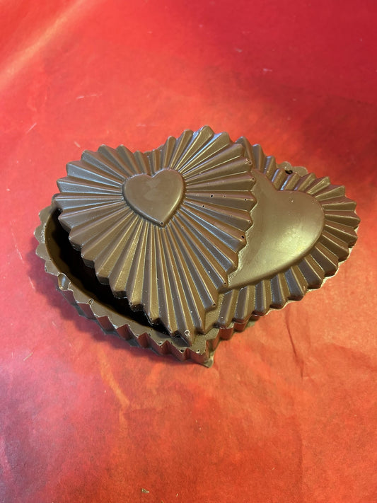 Chocolat bonbonnière double coeur Belge 7 mcx