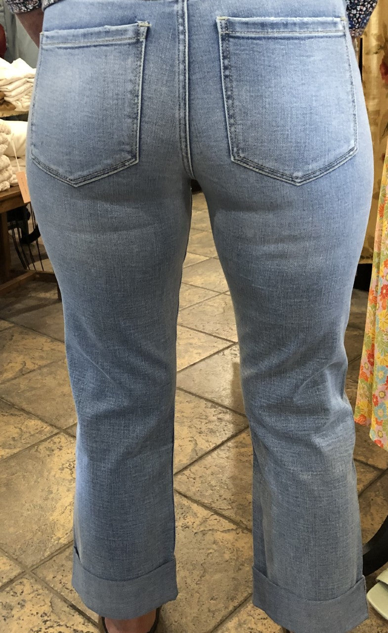 Pantalon jeans bleu délavé /Liverpool