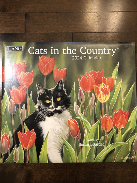 Calendrier 2024 Cats in the country/grand