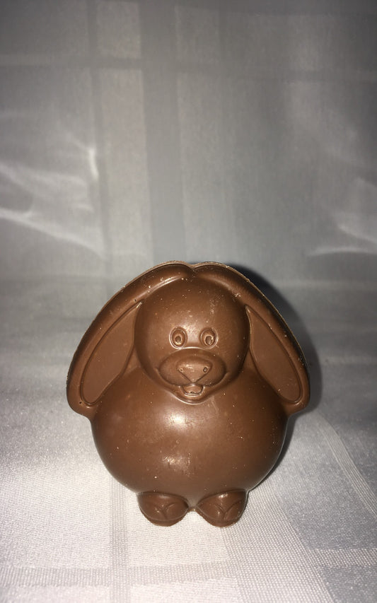 Chocolat belge lapin boule oreille basse  40g environ