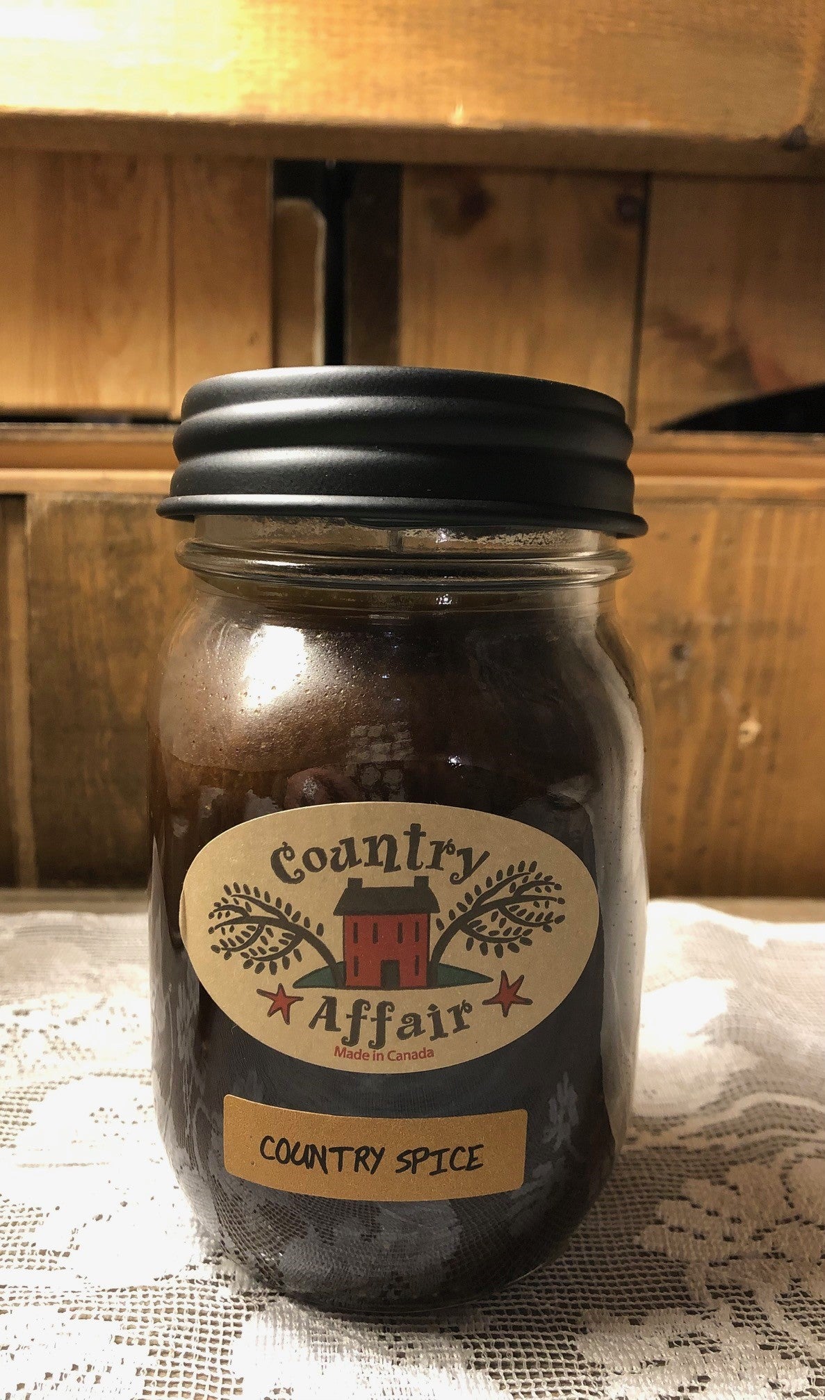 CHANDELLE JAR RUSTIC COUNTRY  SPICE